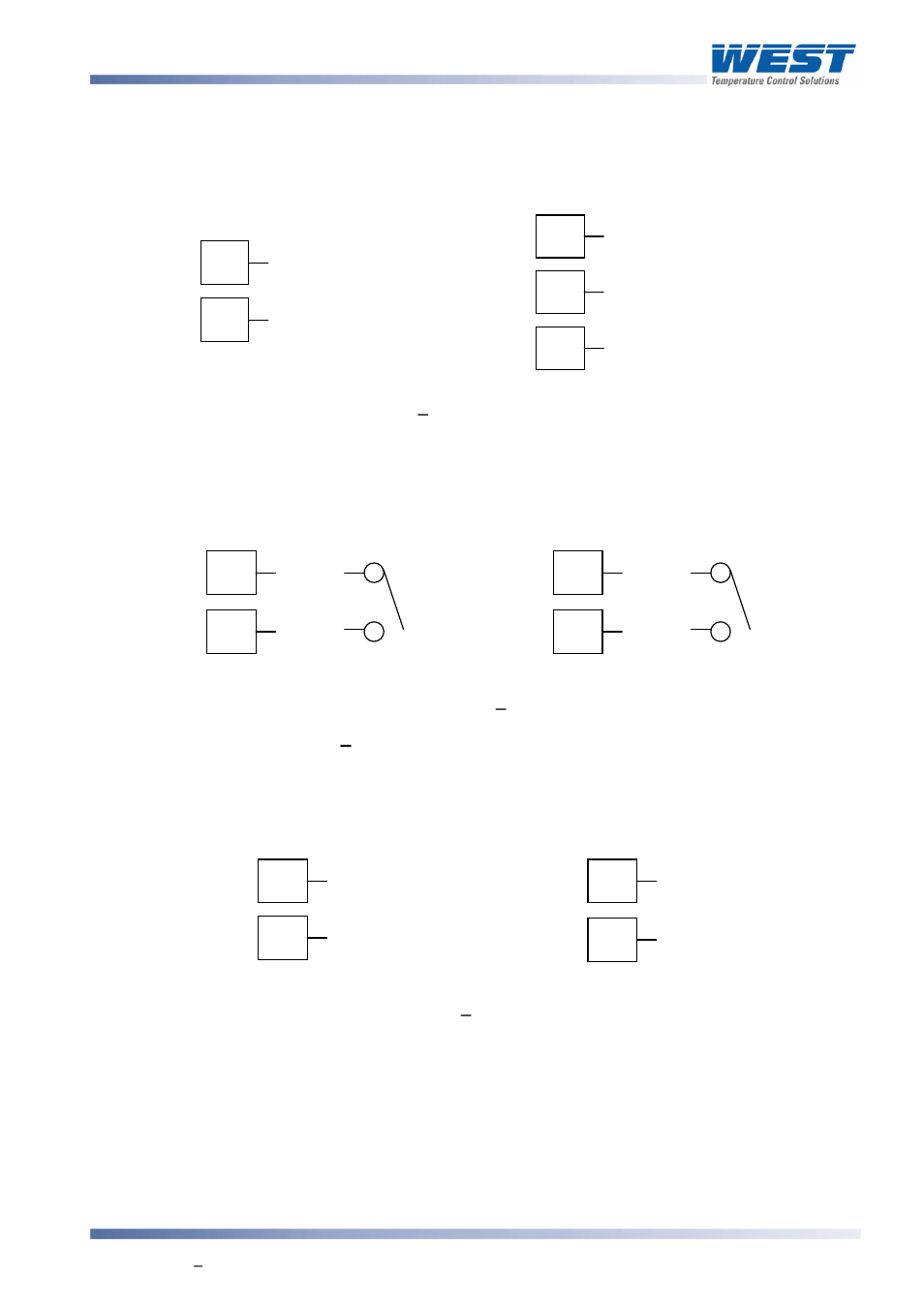 Option slot a connections - digital input module, Option slot a connections, Basic auxiliary input module | Pa1-w03, Digital input, Pa1-w04, Basic aux input | West Control Solutions 8700+ User Manual | Page 38 / 177