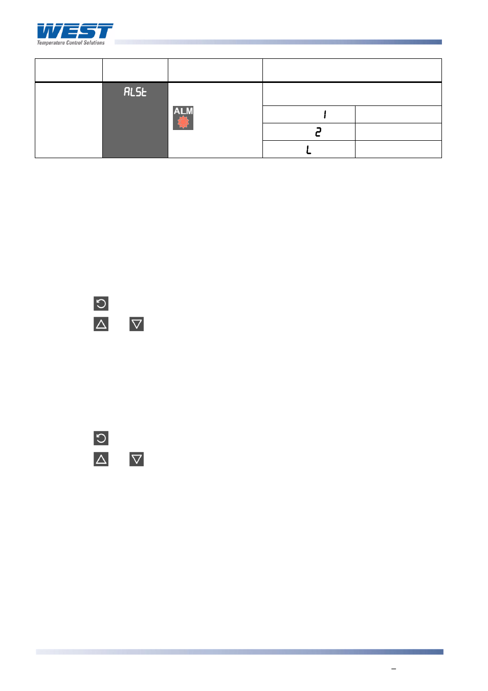 Adjusting the local setpoint(s), Adjusting the setpoint ramp rate | West Control Solutions 8700+ User Manual | Page 61 / 177