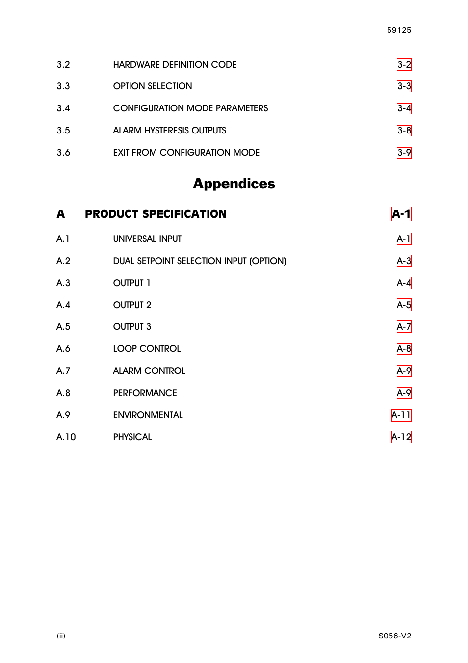 Appendices | West Control Solutions N8100 User Manual | Page 40 / 79
