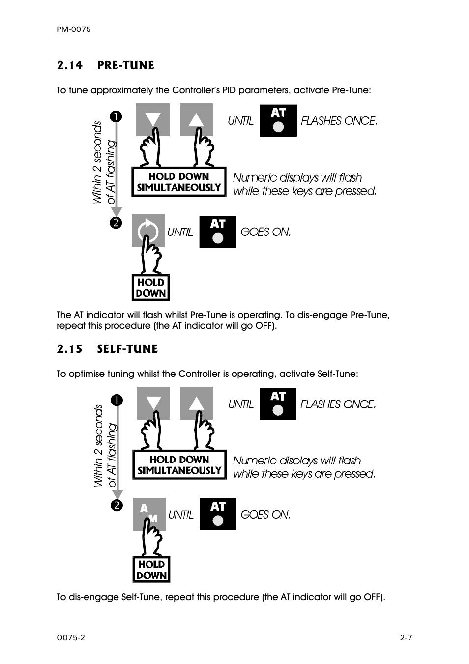 Pre-tune, Self-tune | West Control Solutions N6600 User Manual | Page 15 / 114