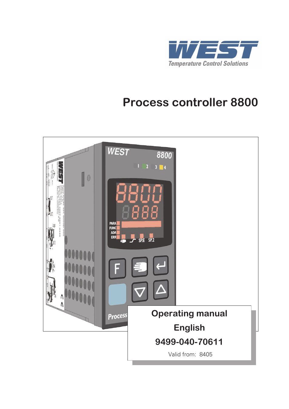 West Control Solutions N8800 User Manual | 88 pages