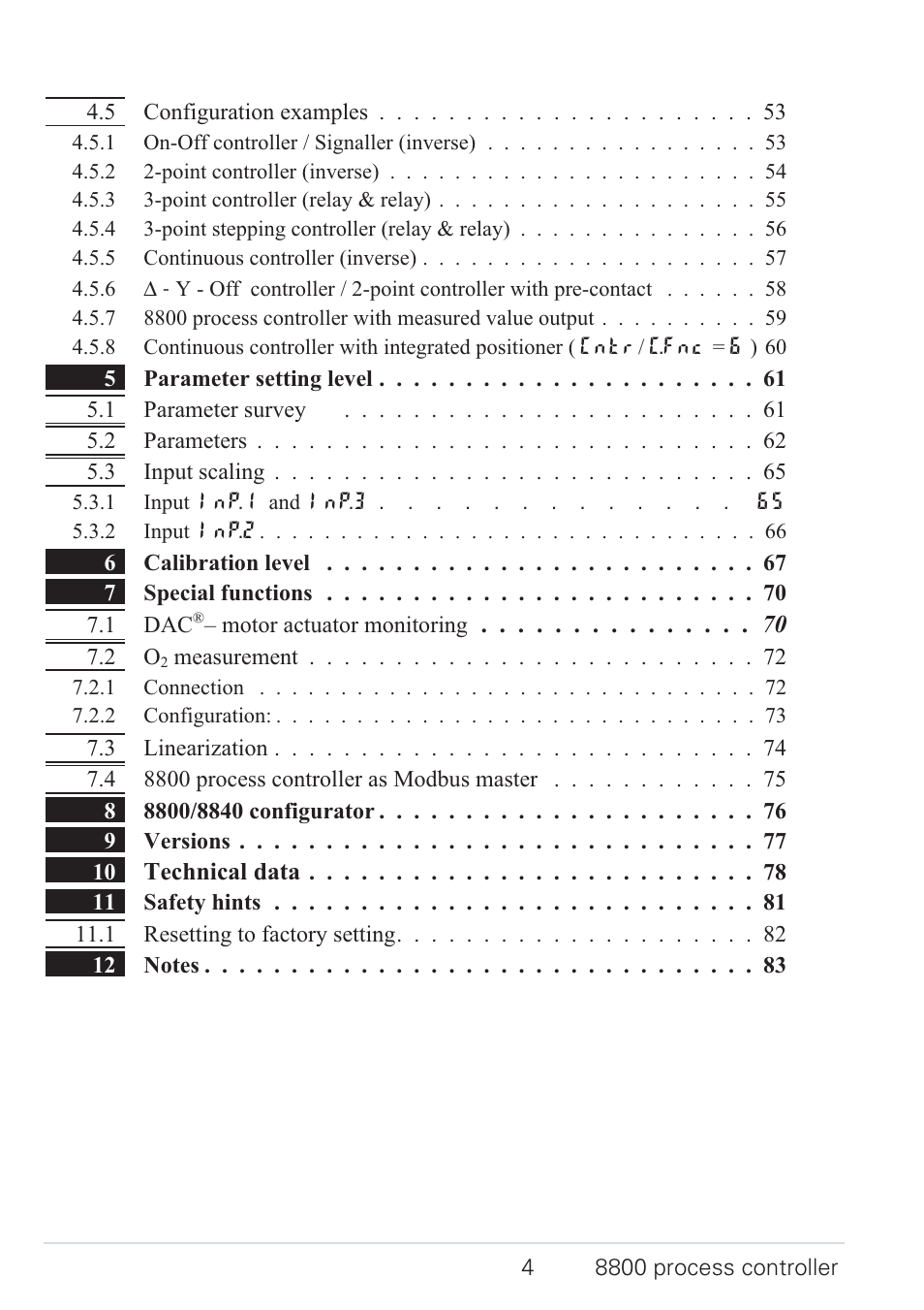 West Control Solutions N8800 User Manual | Page 4 / 88