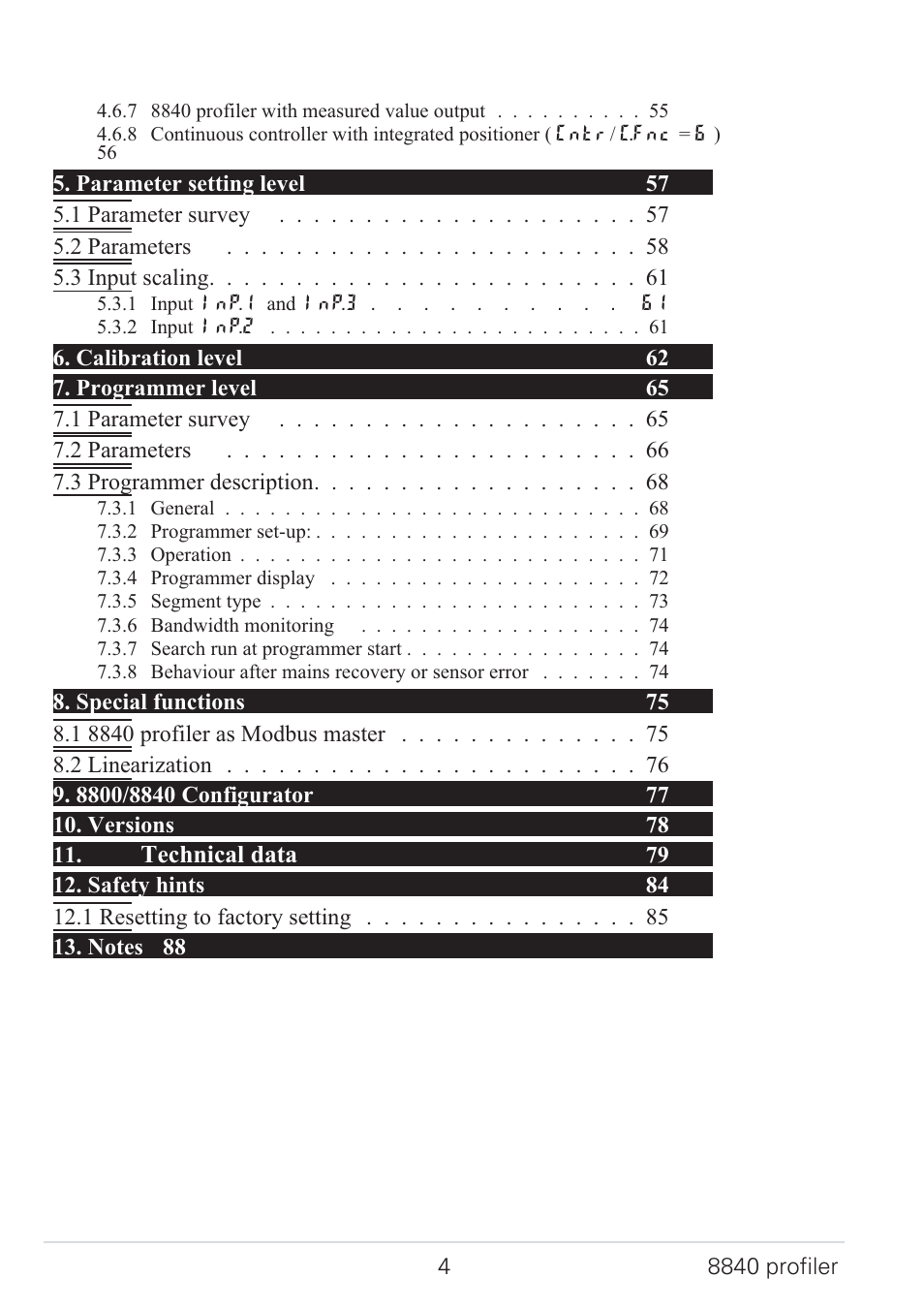 West Control Solutions N8840 User Manual | Page 4 / 90