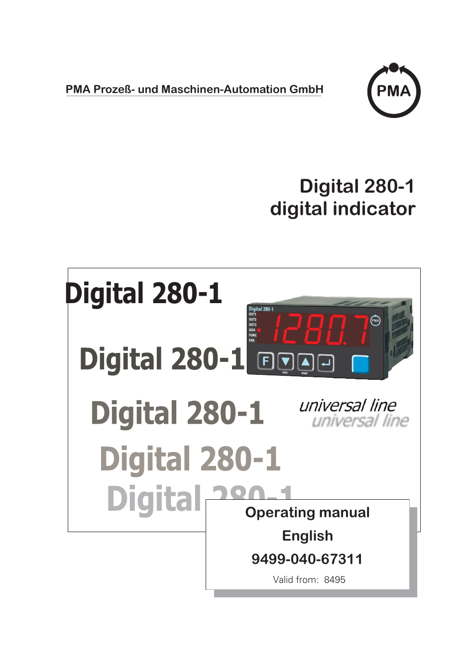 West Control Solutions D280-1 User Manual | 49 pages