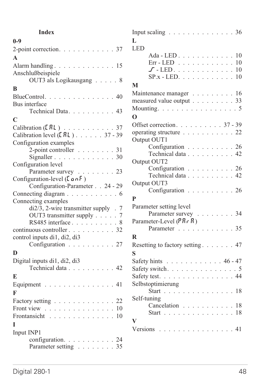 West Control Solutions D280-1 User Manual | Page 48 / 49