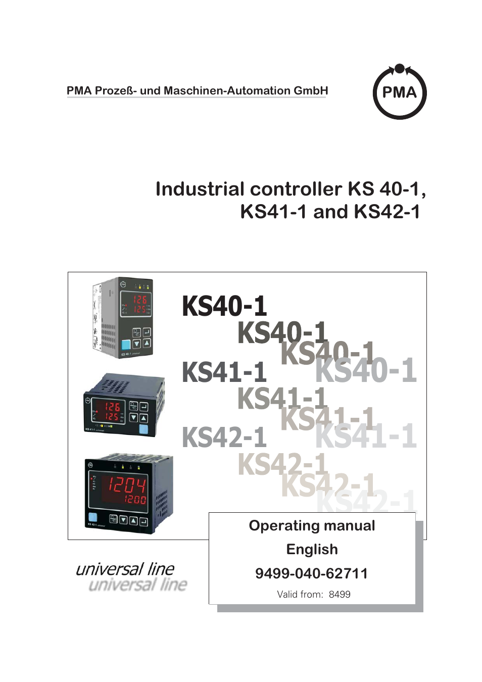 West Control Solutions KS 42-1 User Manual | 60 pages