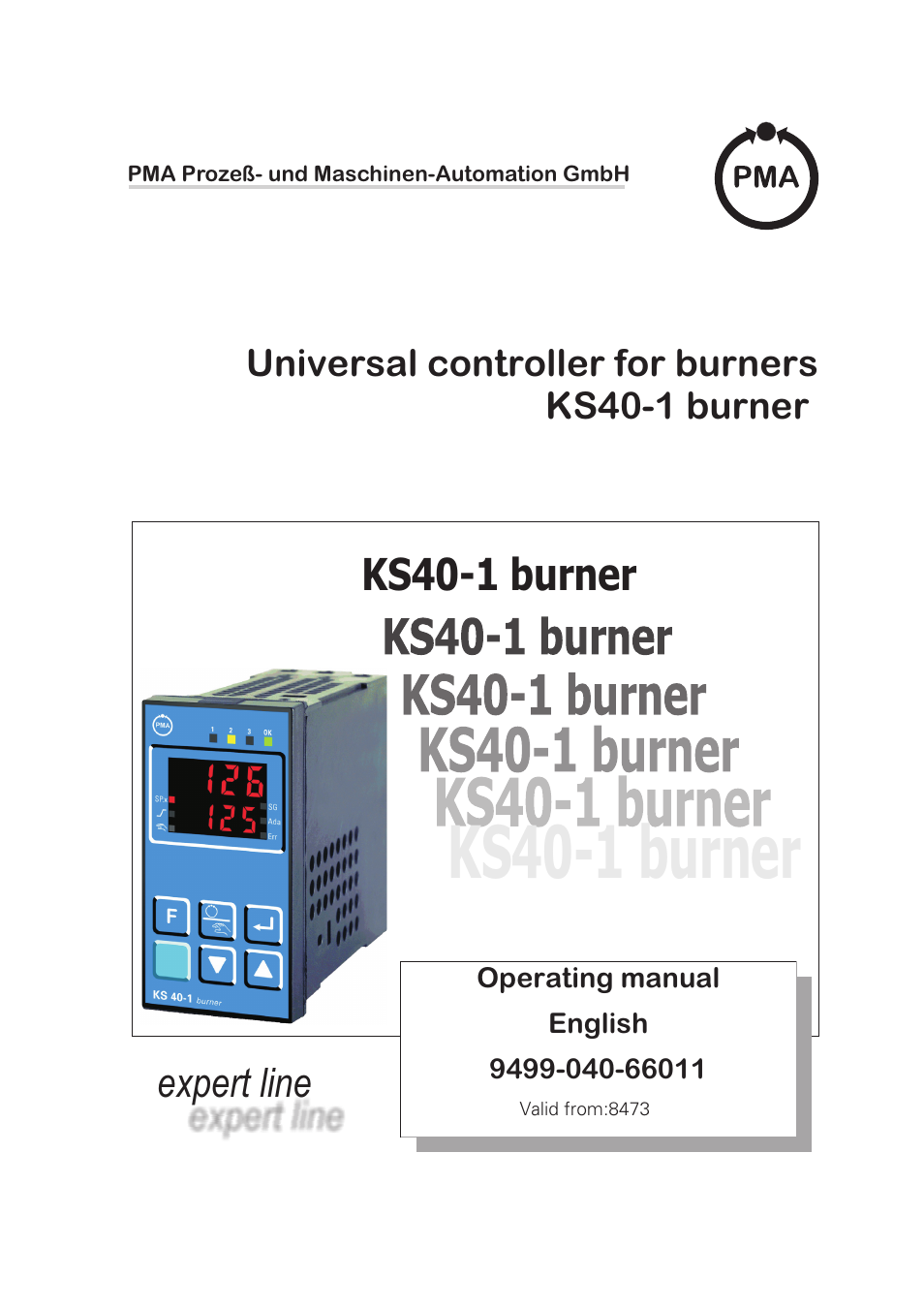 West Control Solutions KS 40-1 Burner User Manual | 40 pages