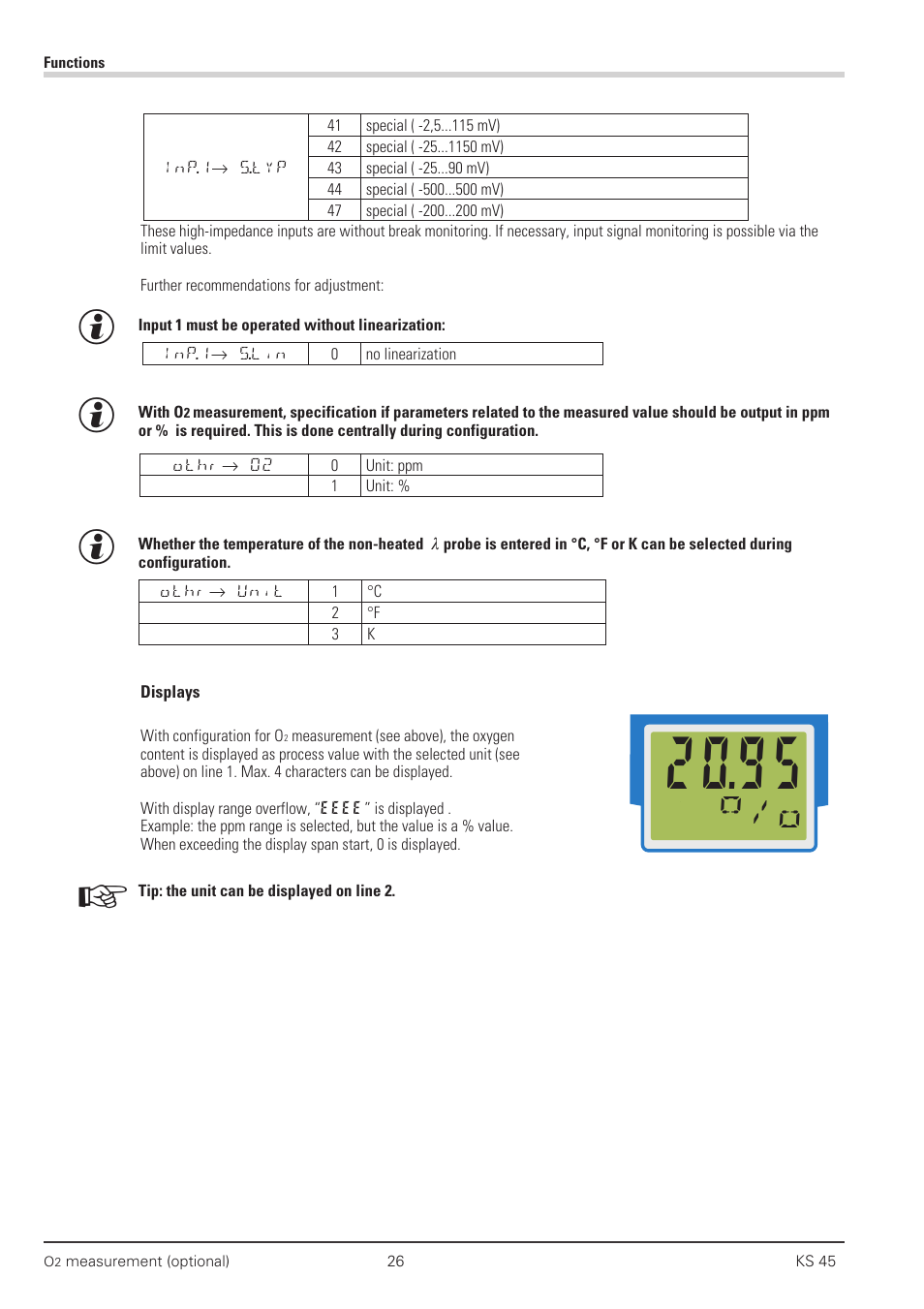 Üû/o | West Control Solutions KS 45 User Manual | Page 26 / 76