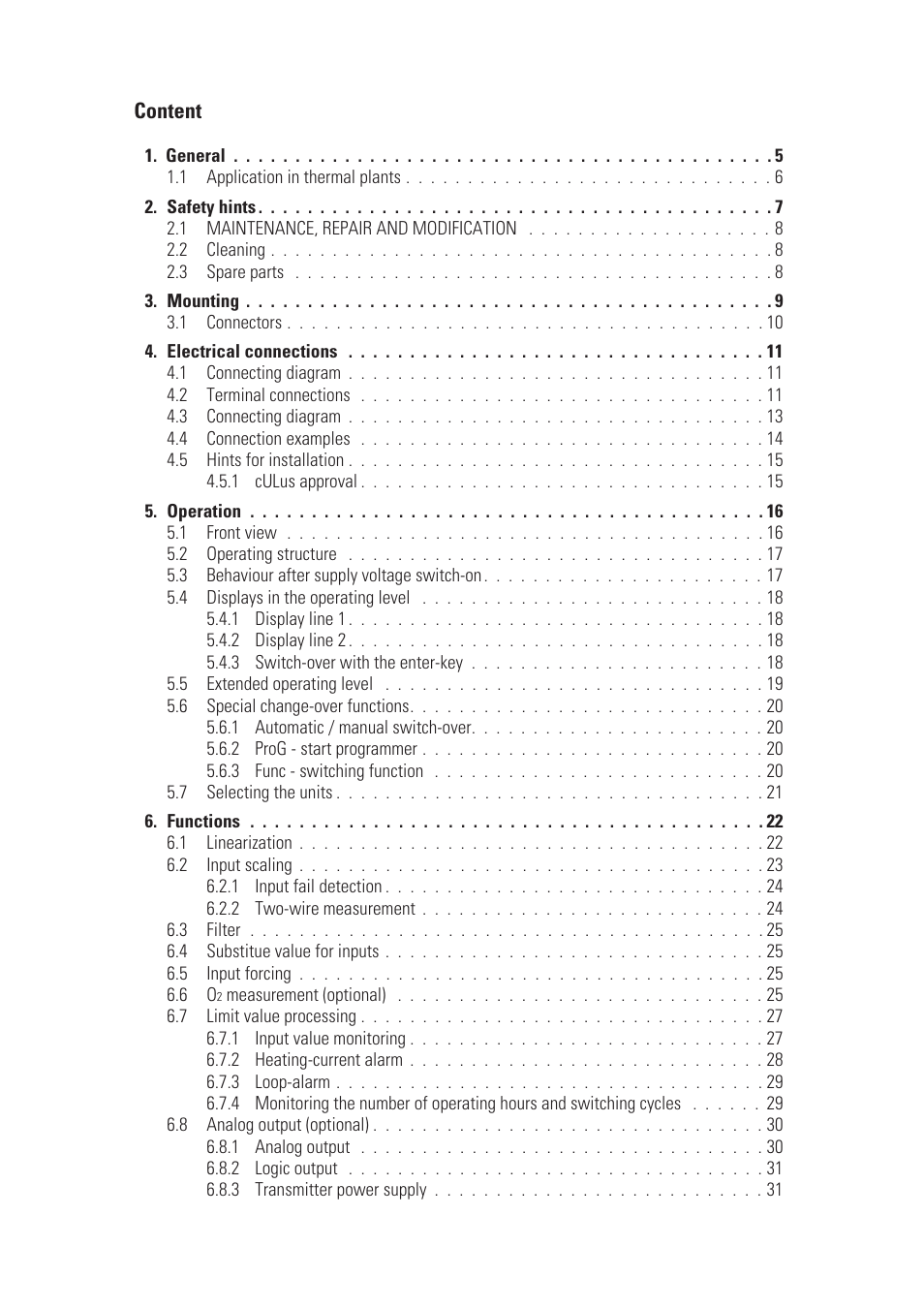 West Control Solutions KS 45 User Manual | Page 3 / 76