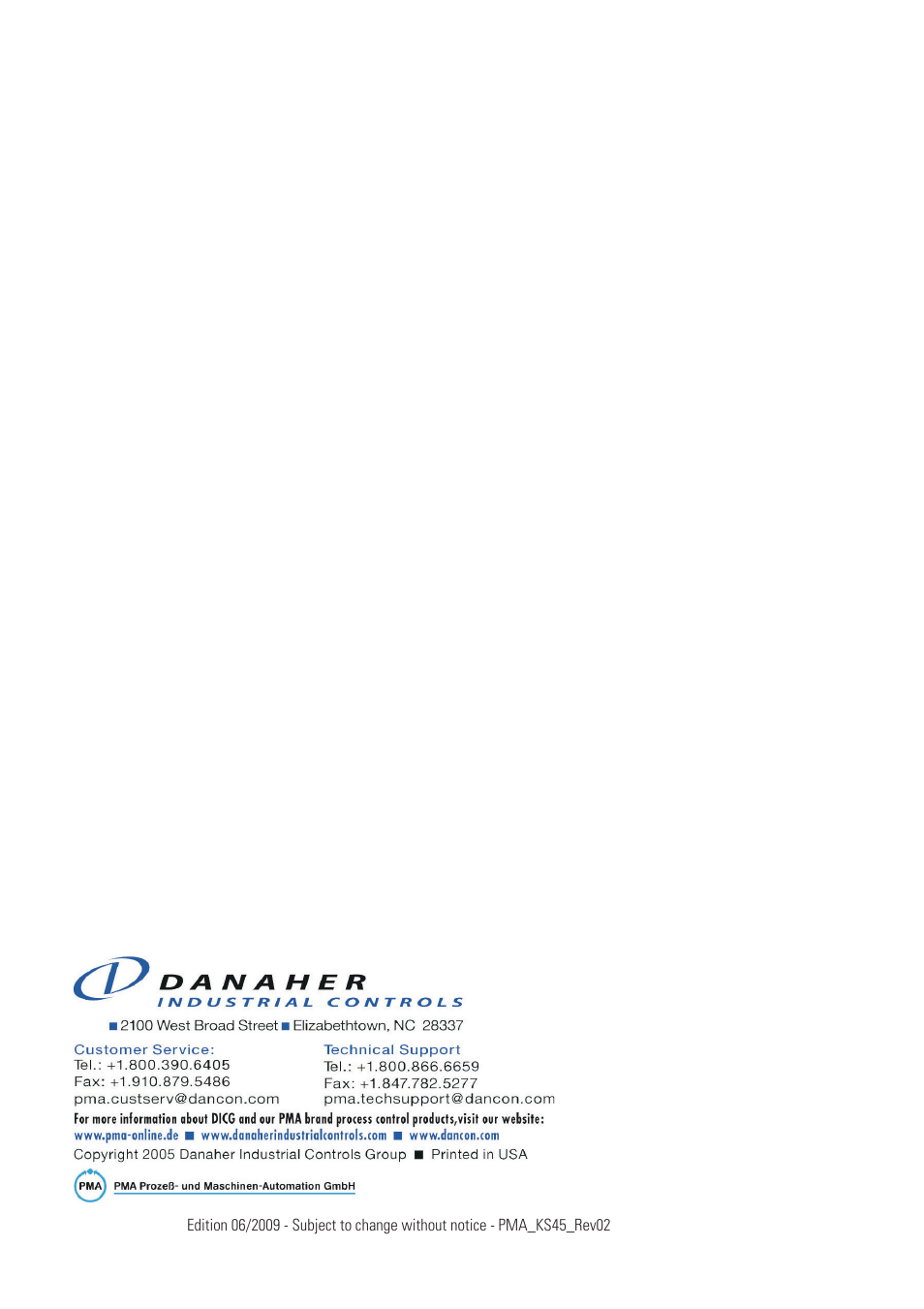 West Control Solutions KS 45 User Manual | Page 76 / 76
