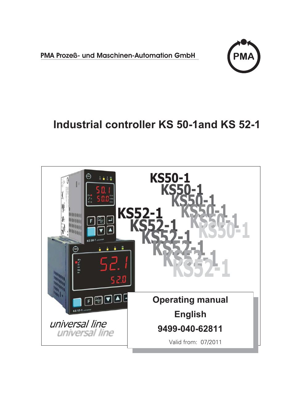 West Control Solutions KS 50-1 User Manual | 72 pages