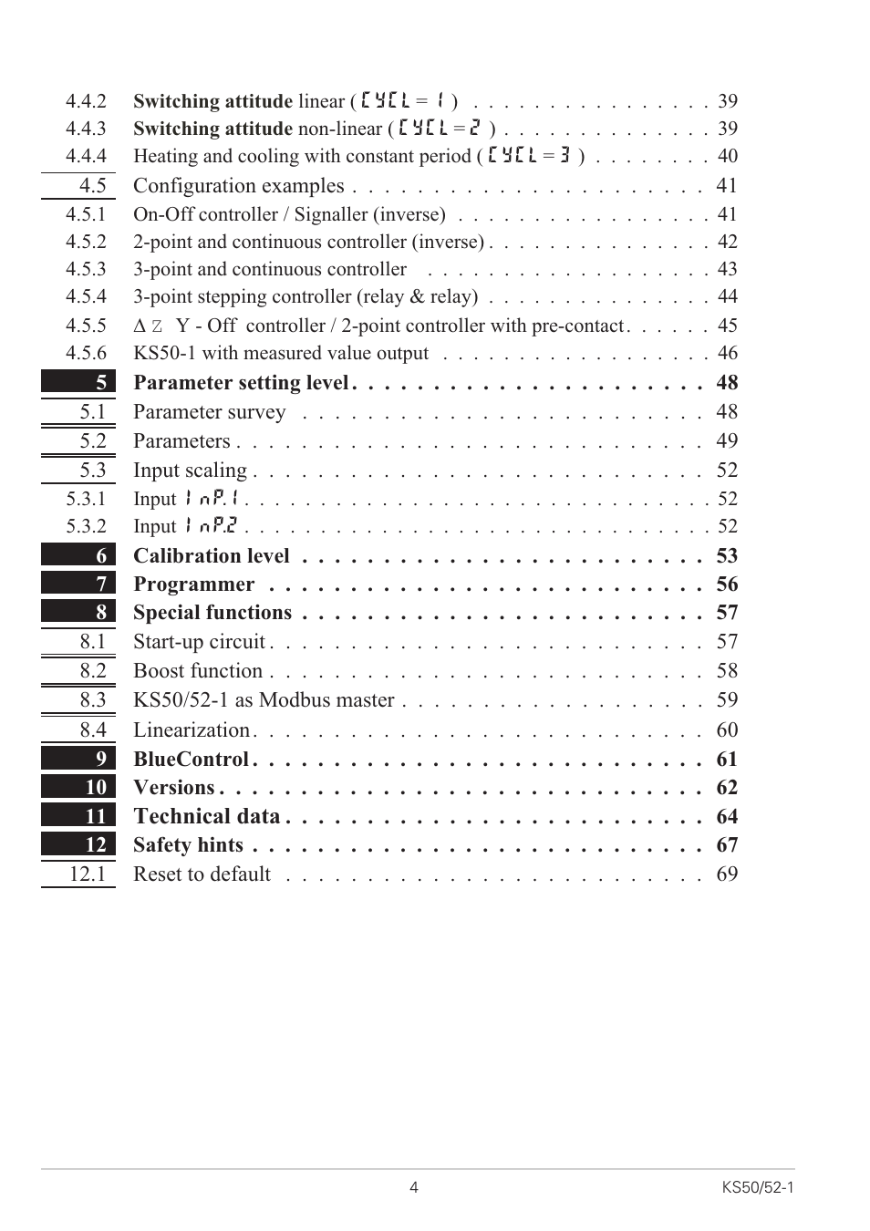 West Control Solutions KS 50-1 User Manual | Page 4 / 72