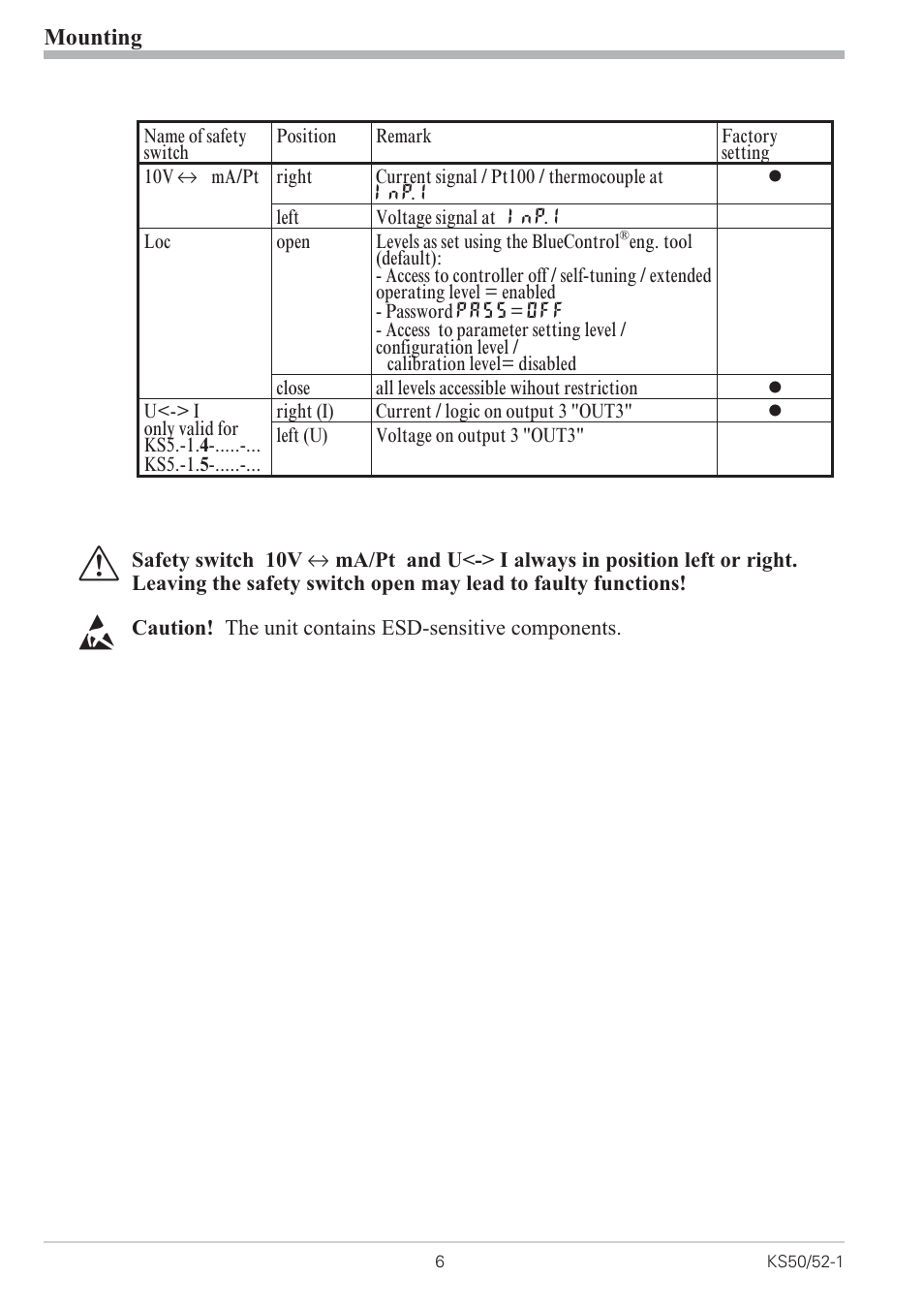 West Control Solutions KS 50-1 User Manual | Page 6 / 72