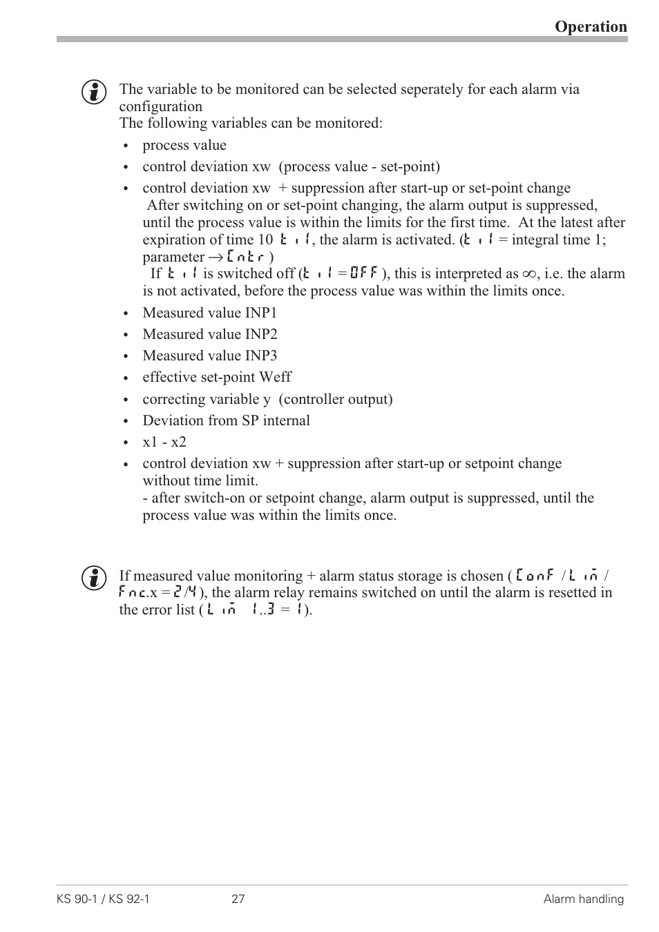 West Control Solutions KS 92-1 User Manual | Page 27 / 84