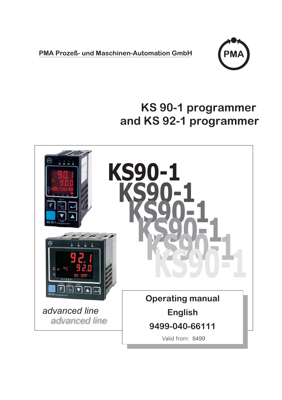 West Control Solutions KS 92-1 Programmer manual User Manual | 84 pages