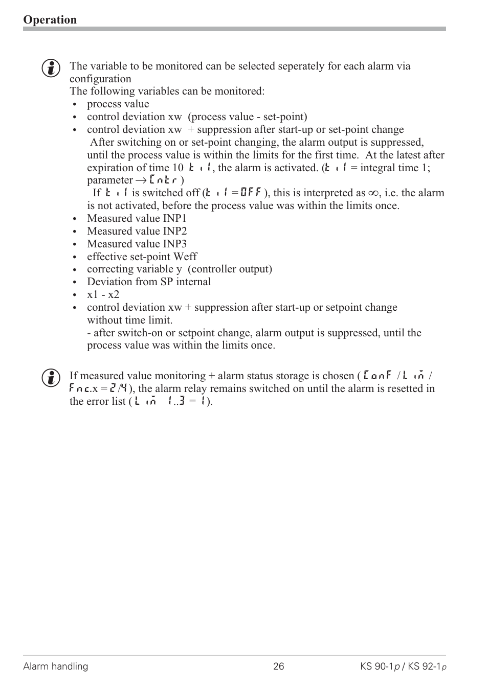 West Control Solutions KS 92-1 Programmer manual User Manual | Page 26 / 84