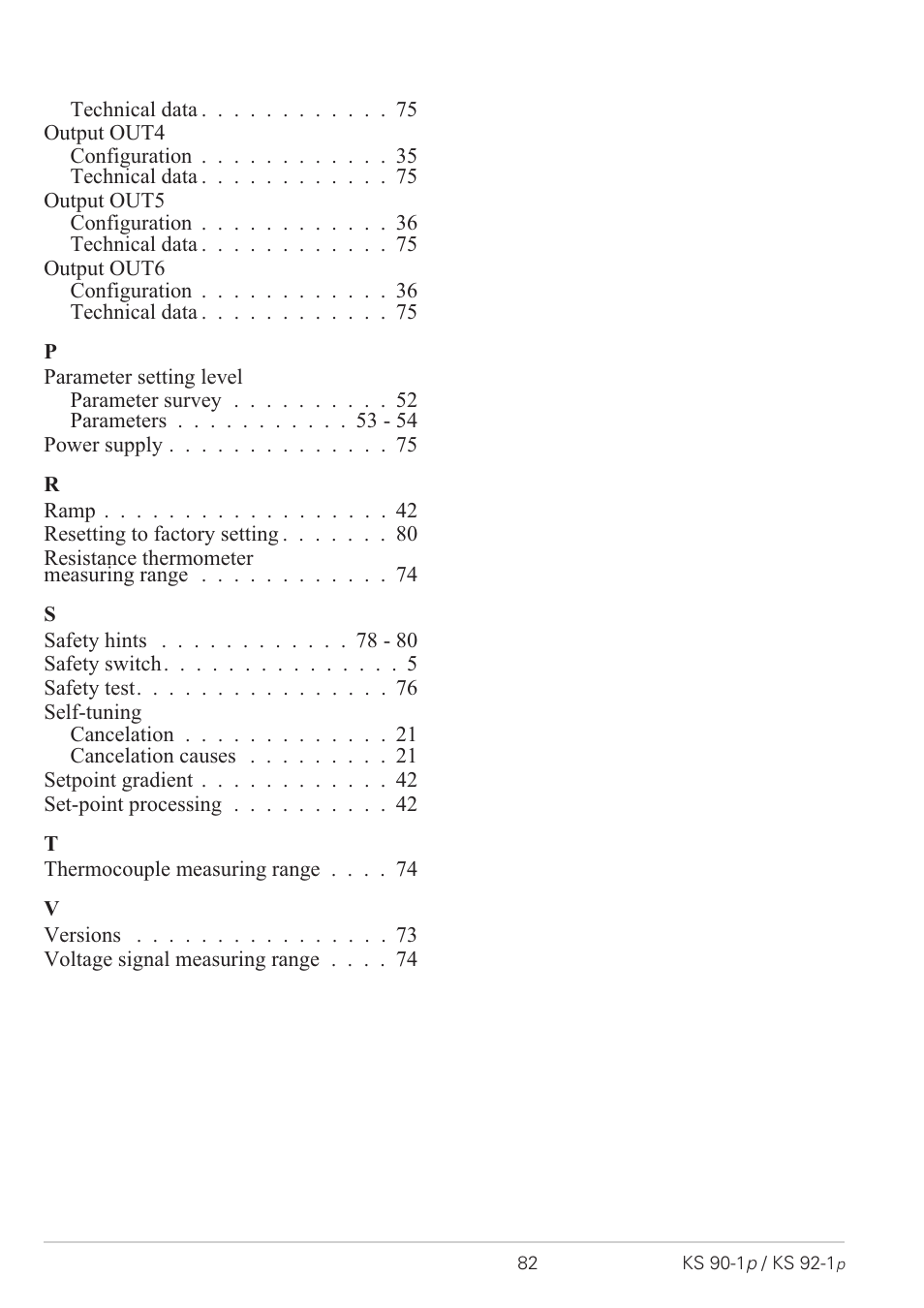 West Control Solutions KS 92-1 Programmer manual User Manual | Page 82 / 84