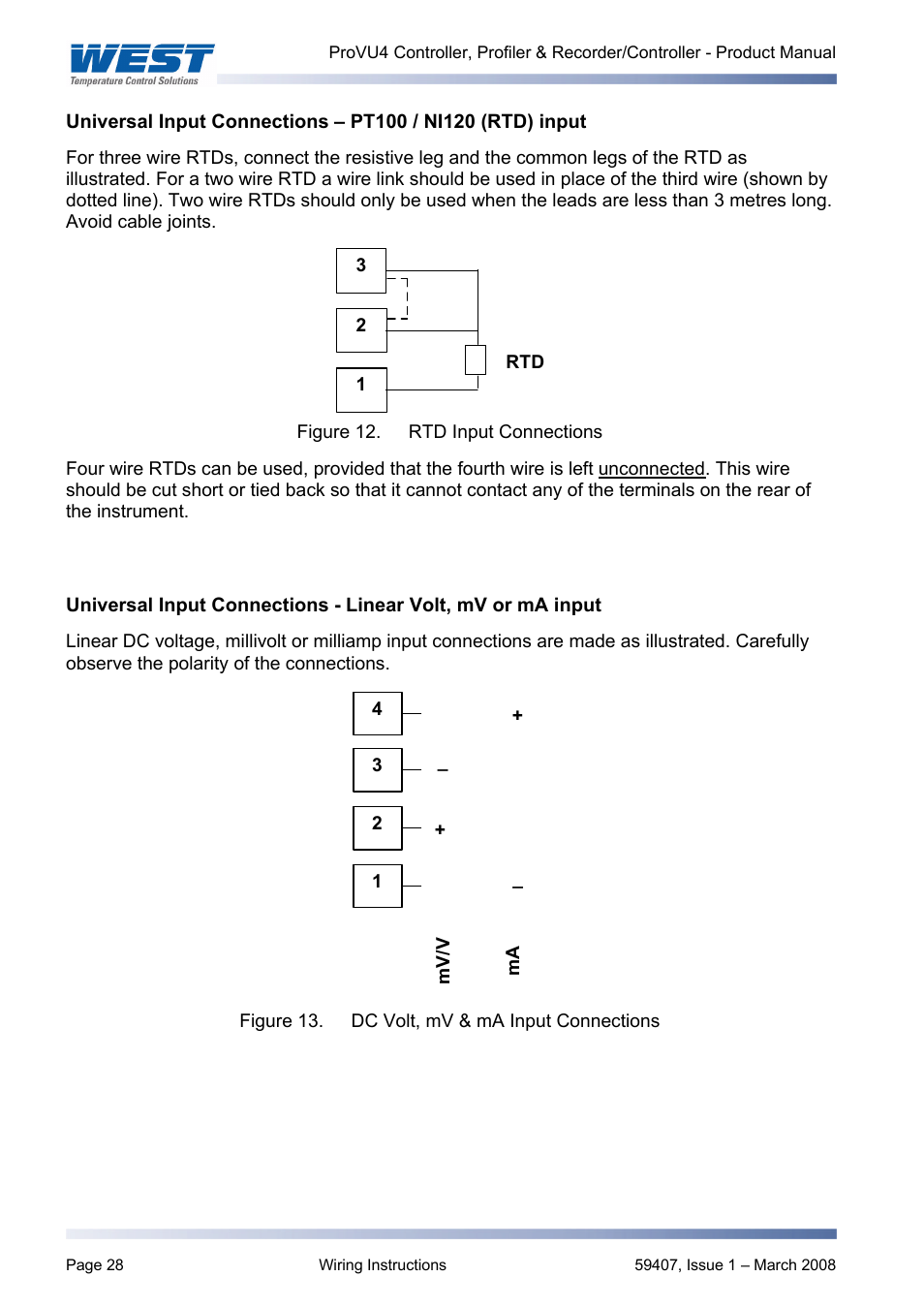 West Control Solutions ProVU 4 User Manual | Page 29 / 184