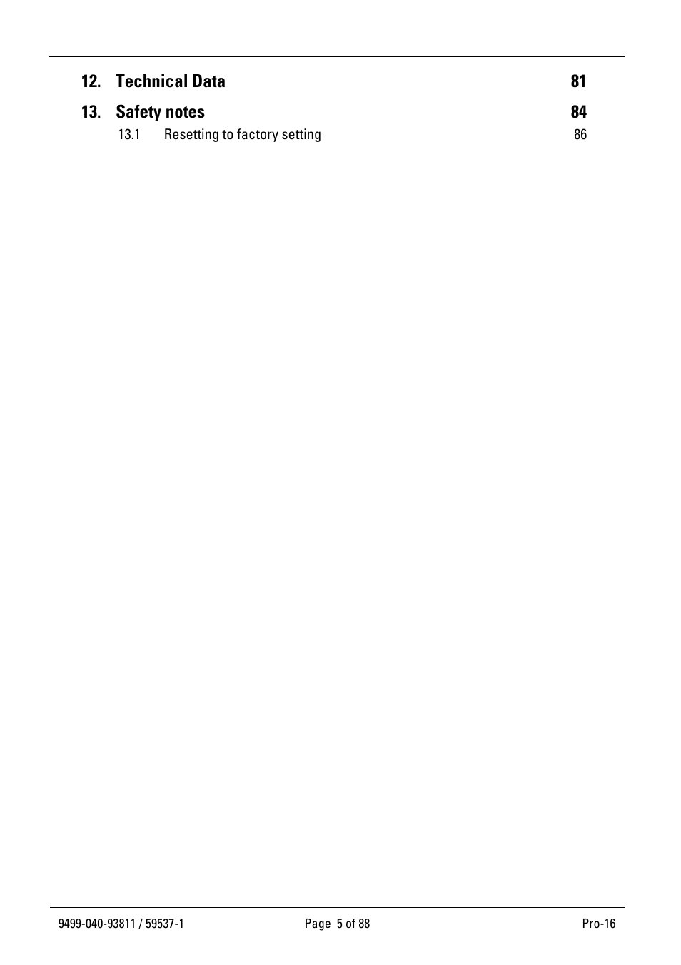 West Control Solutions Pro-16 User Manual | Page 5 / 88