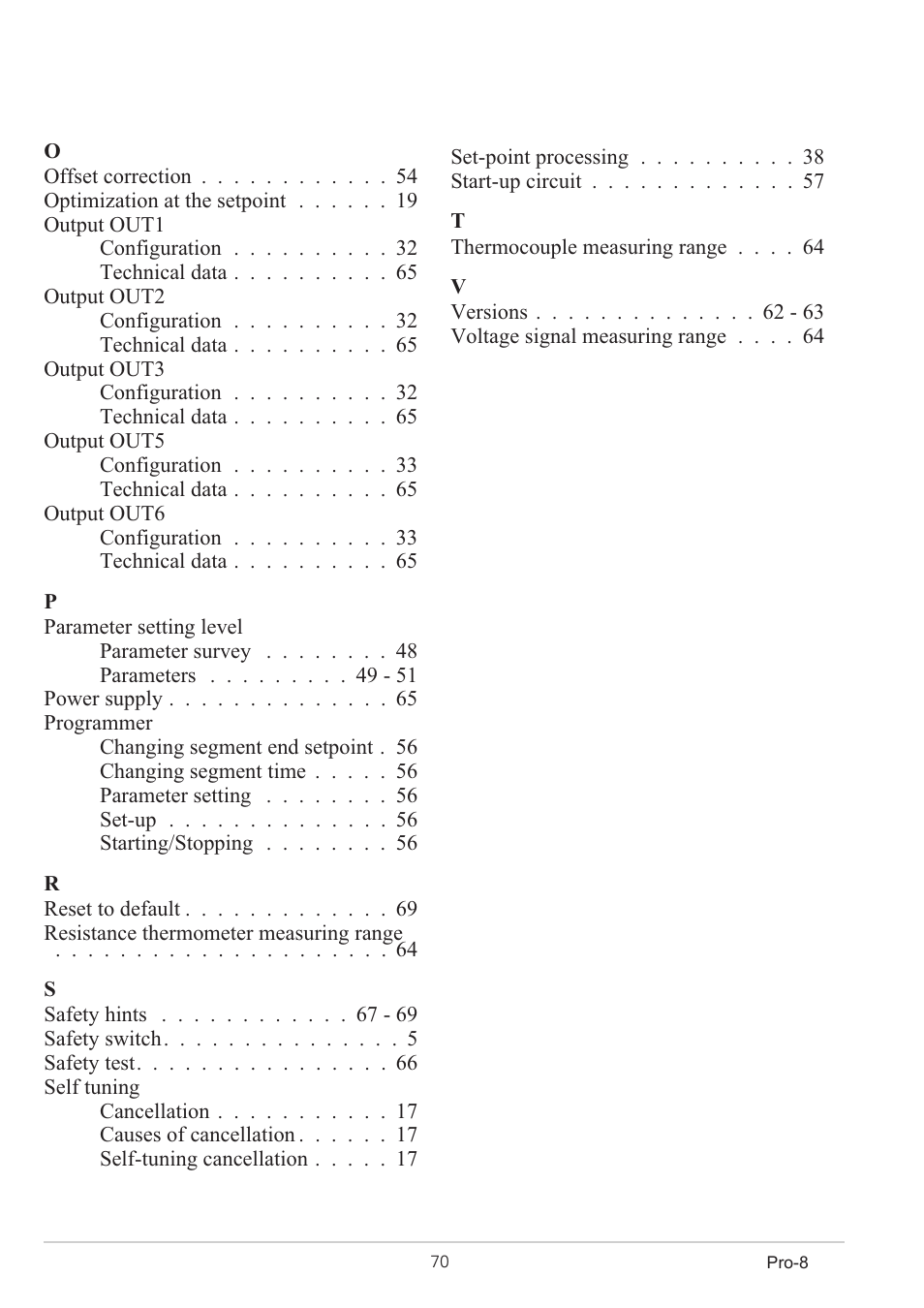 West Control Solutions Pro-8 User Manual | Page 70 / 72