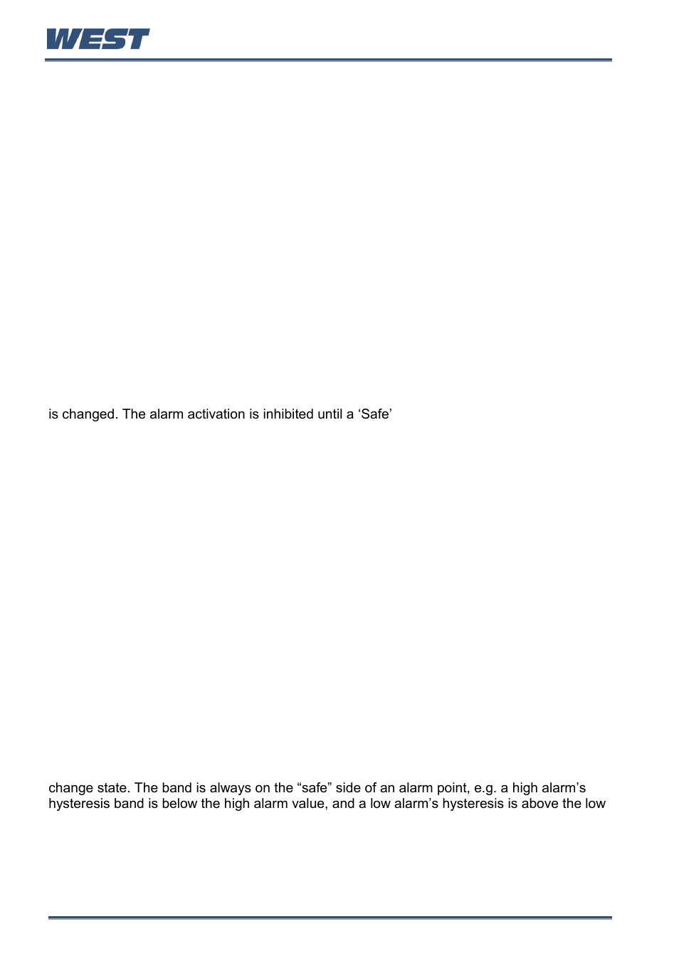 21 glossary, Active setpoint, Actual setpoint | Alarm activation inhibit, Alarm configuration, Alarm duration inhibit, Glossary | West Control Solutions Pro-EC44 User Manual | Page 211 / 274
