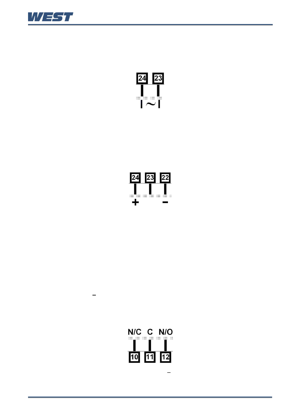 Plug-in module slot 2 - triac output module, Plug-in slot 3 connections, Plug-in module slot 3 – single relay output module | West Control Solutions Pro-EC44 User Manual | Page 30 / 274