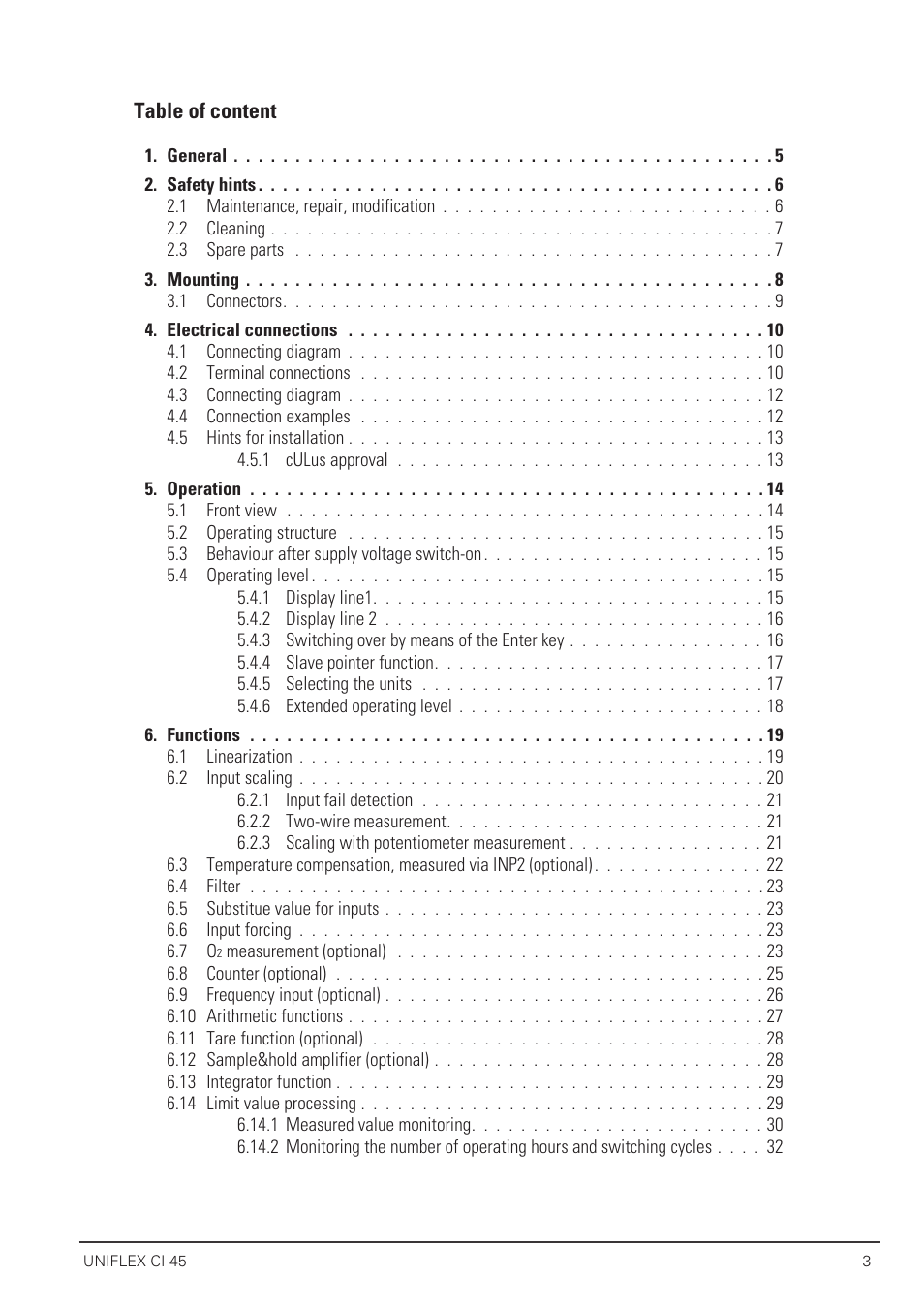 West Control Solutions CI 45 User Manual | Page 3 / 60