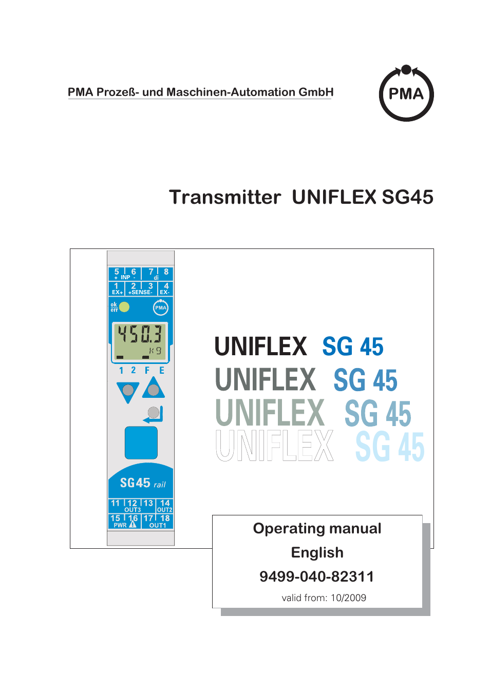 West Control Solutions SG 45 User Manual | 56 pages