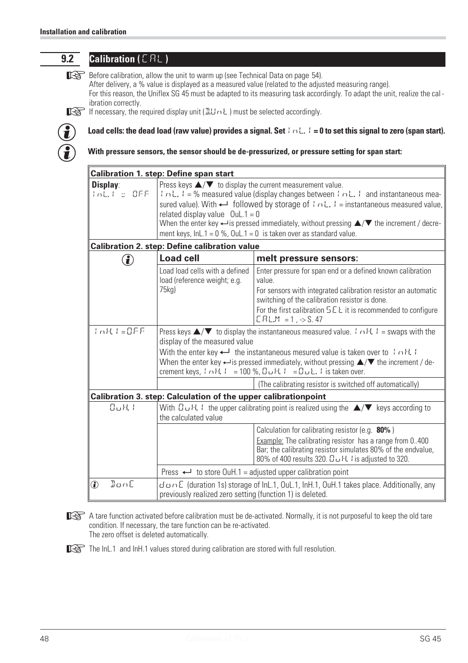 Technical data 48 | West Control Solutions SG 45 User Manual | Page 48 / 56