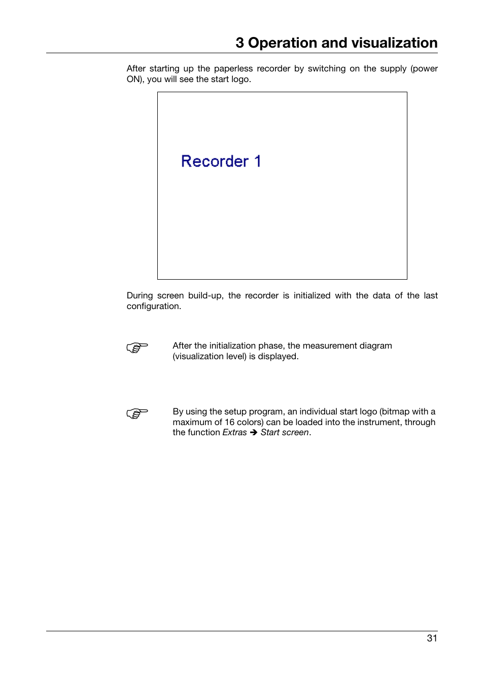 3 operation and visualization, Operation and visualization | West Control Solutions DataVU 5 User Manual | Page 31 / 136
