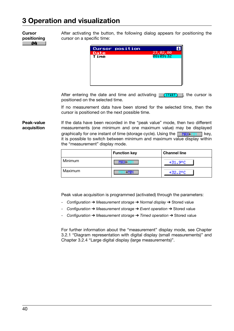 3 operation and visualization | West Control Solutions DataVU 5 User Manual | Page 40 / 136