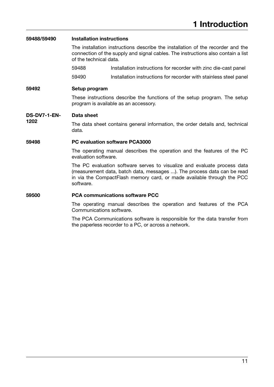 1 introduction | West Control Solutions DataVU 7 User Manual | Page 11 / 208