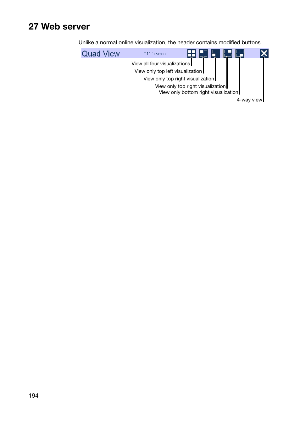 27 web server | West Control Solutions DataVU 7 User Manual | Page 194 / 208