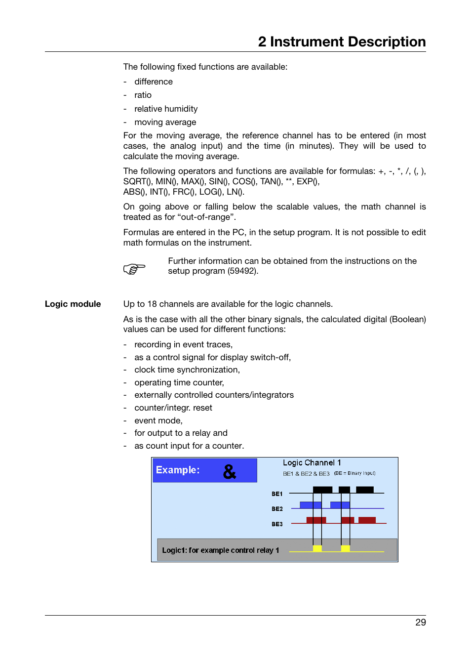 2 instrument description | West Control Solutions DataVU 7 User Manual | Page 29 / 208