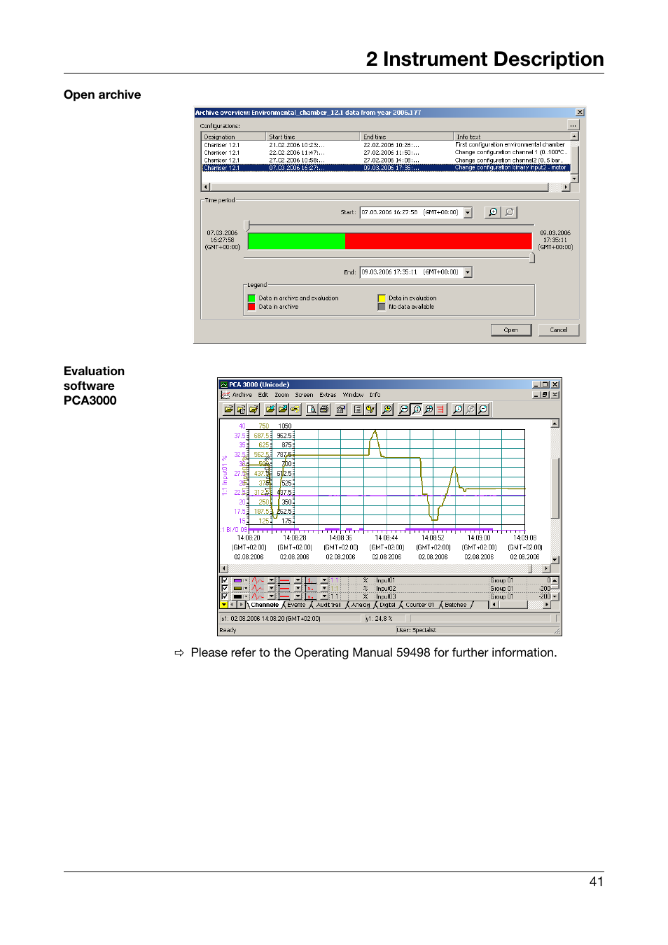 2 instrument description | West Control Solutions DataVU 7 User Manual | Page 41 / 208