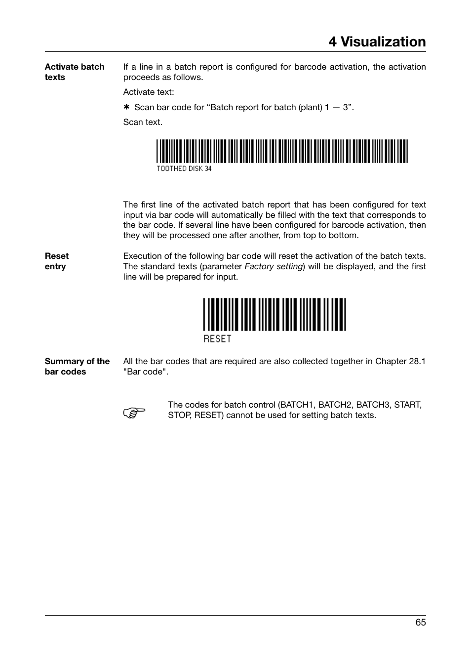 4 visualization | West Control Solutions DataVU 7 User Manual | Page 65 / 208