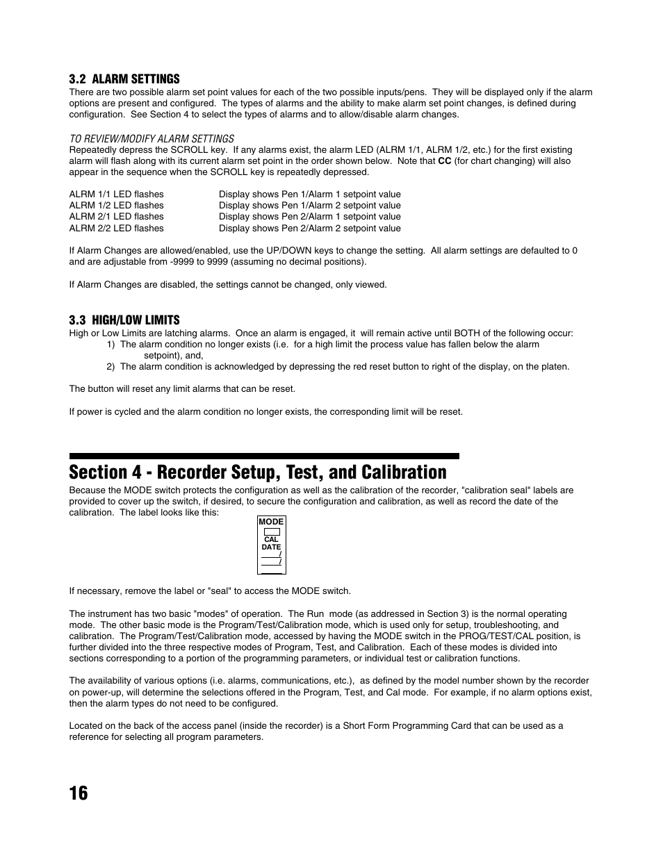 West Control Solutions MRC 5000 Recorder Manual User Manual | Page 16 / 32