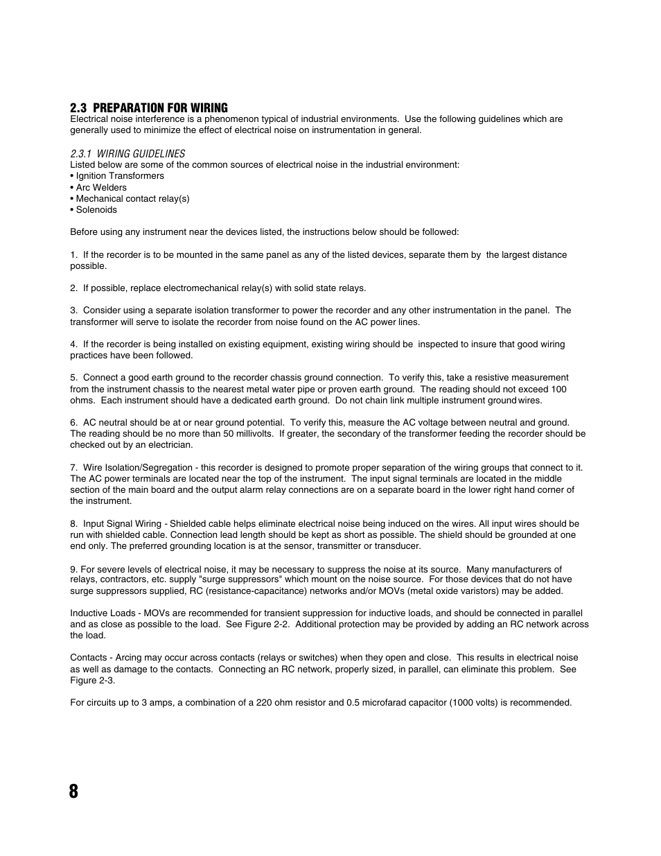 West Control Solutions MRC 5000 Recorder Manual User Manual | Page 8 / 32