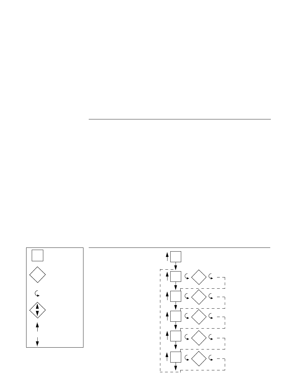 Table 3-1 enable mode configuration procedure, Enable mode flow chart | West Control Solutions MRC 7000 Recorder Manual User Manual | Page 24 / 64