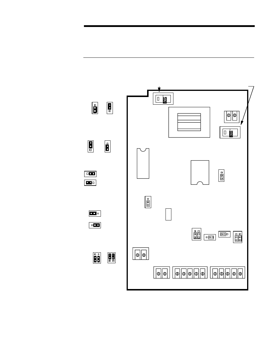 50 appendix a board layout - jumper positioning, Figure a-1 - processor board | West Control Solutions MRC 7000 Recorder Manual User Manual | Page 50 / 64