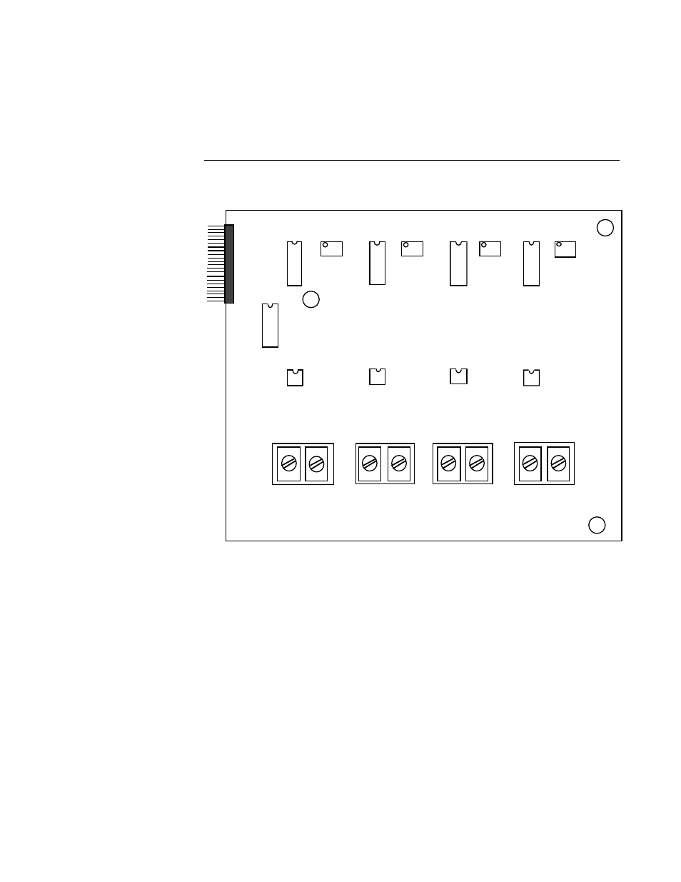 Figure a-4 - current output board | West Control Solutions MRC 7000 Profiler Manual User Manual | Page 70 / 84