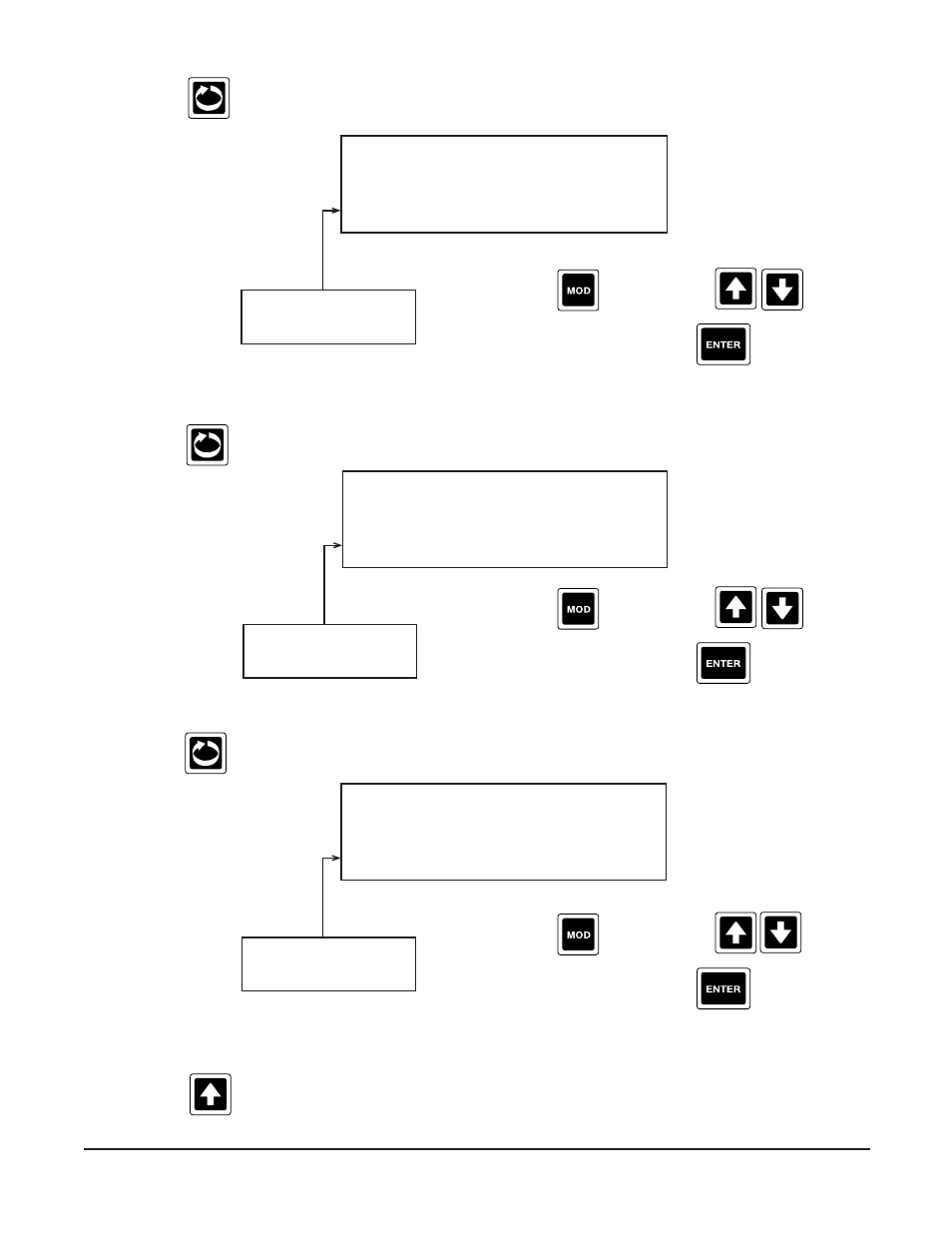 Chart rotation prompt displayed, Trend data collect prompt not displayed, Chart speed prompt prompt not displayed | West Control Solutions MRC 9000 User Manual | Page 200 / 318