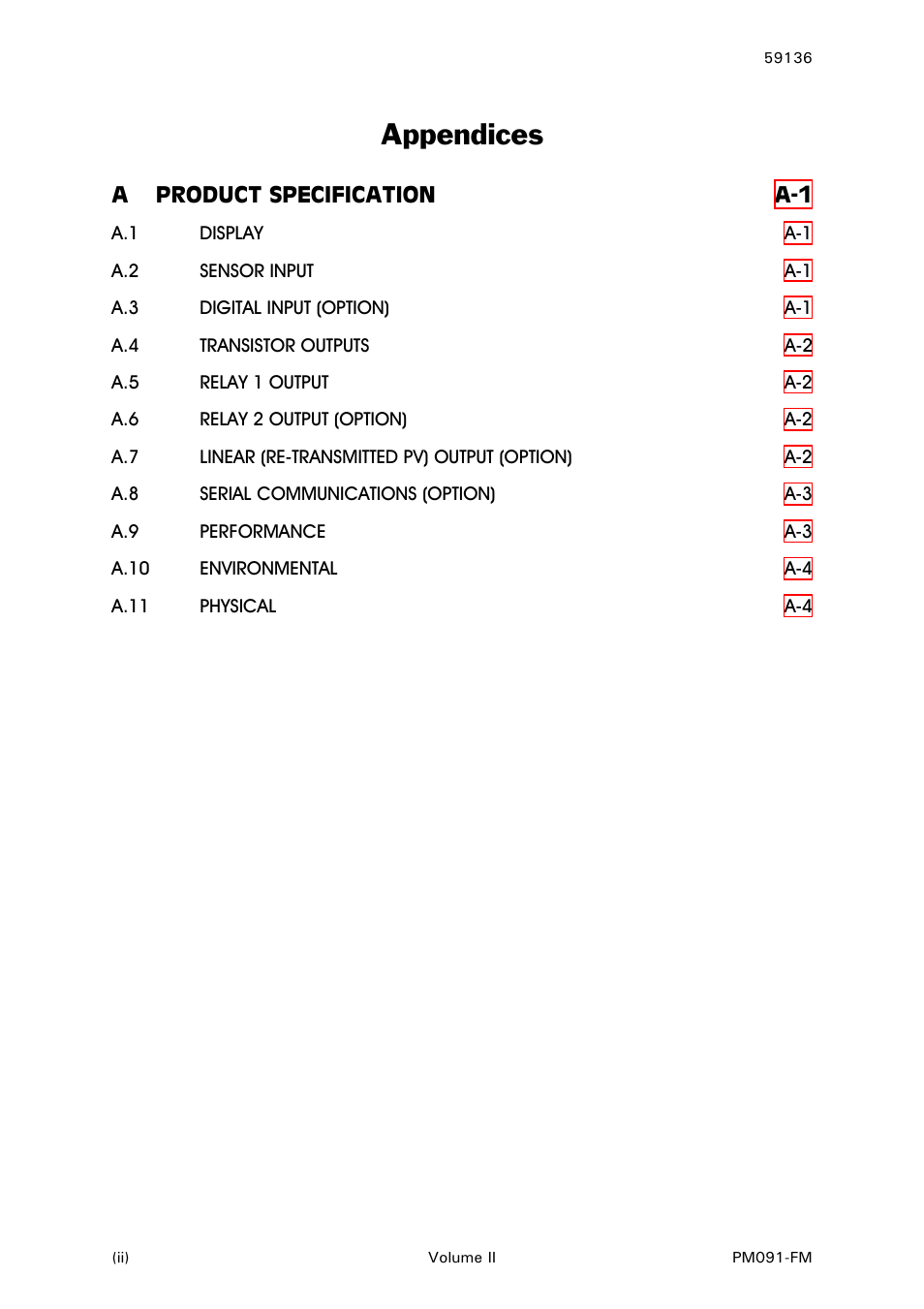 Appendices | West Control Solutions N8080 (for 2xxx) User Manual | Page 18 / 39