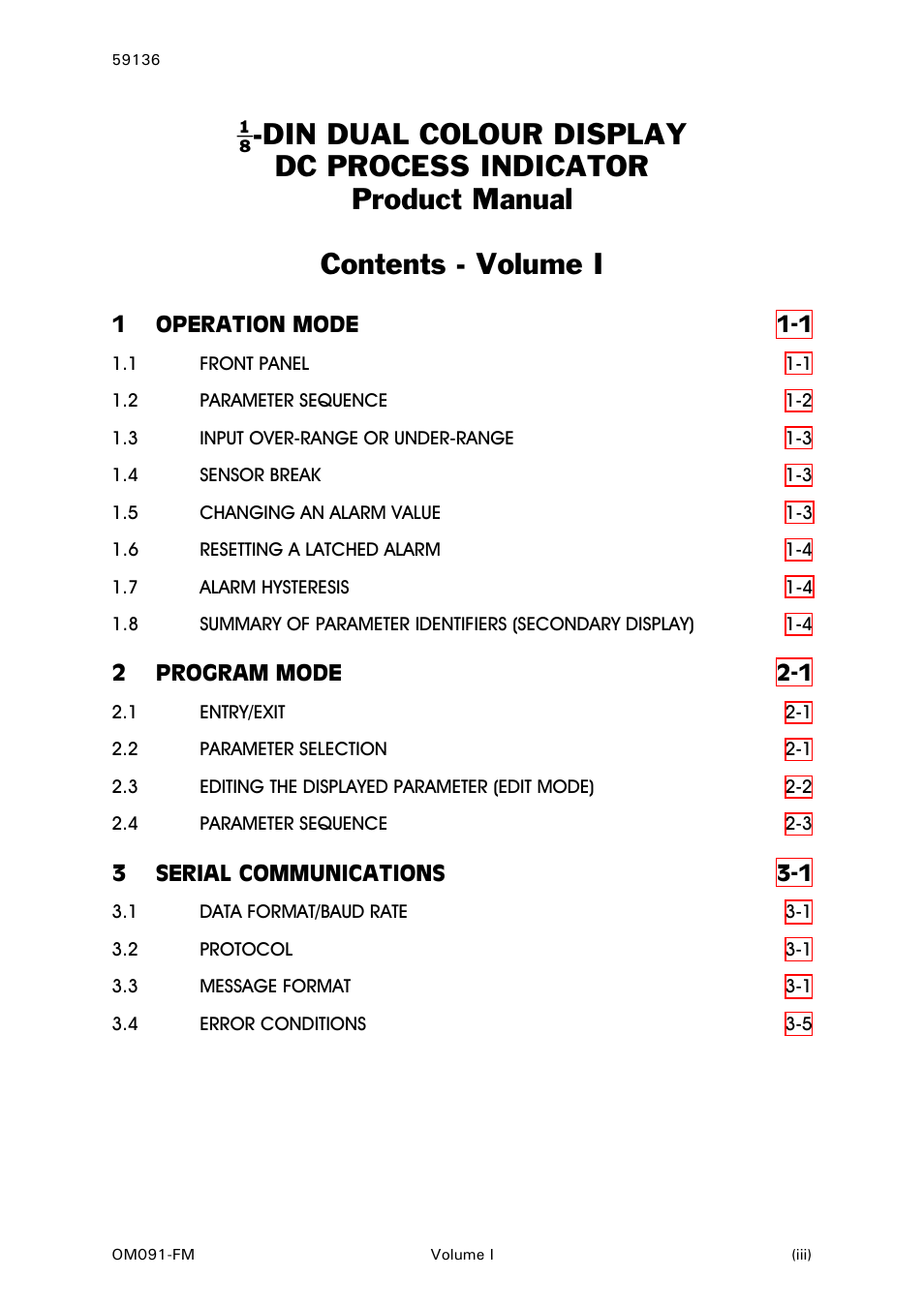 West Control Solutions N8080 (for 2xxx) User Manual | Page 3 / 39