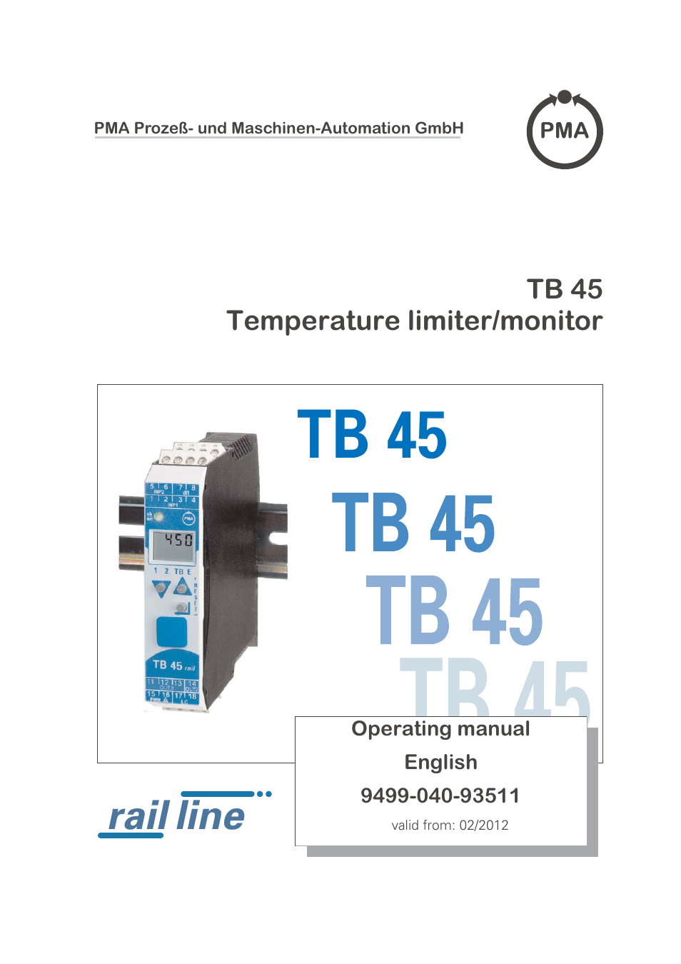 West Control Solutions TB 45 Temperature Limiter User Manual | 51 pages