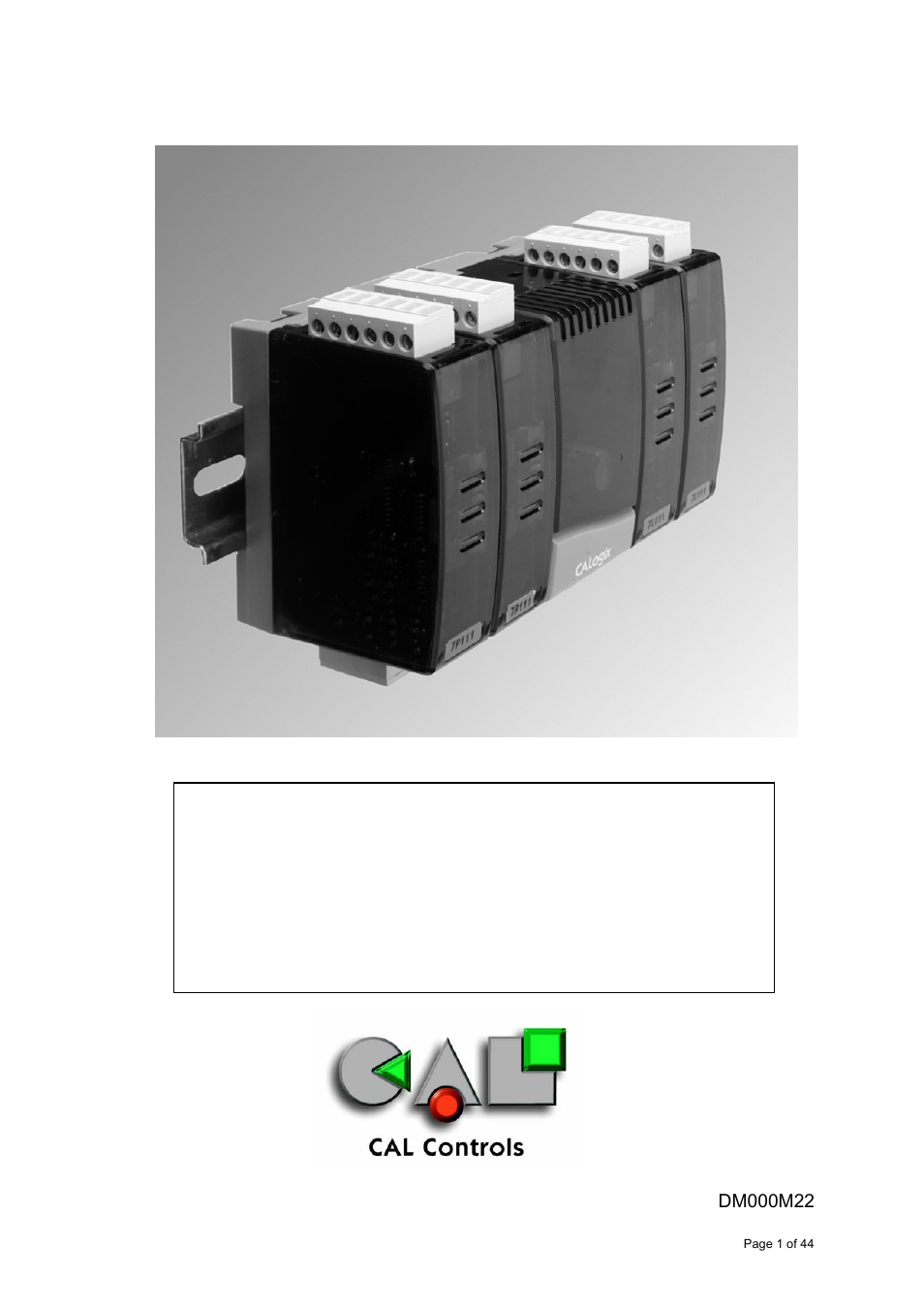 West Control Solutions CALogix User Manual | 44 pages