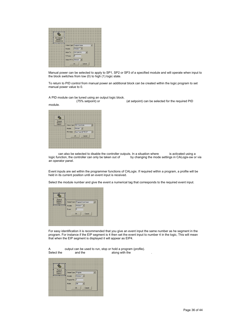 West Control Solutions CALogix User Manual | Page 36 / 44