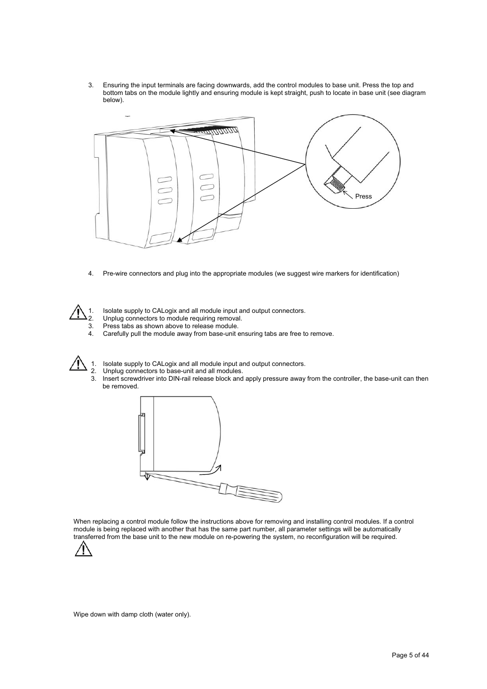 West Control Solutions CALogix User Manual | Page 5 / 44