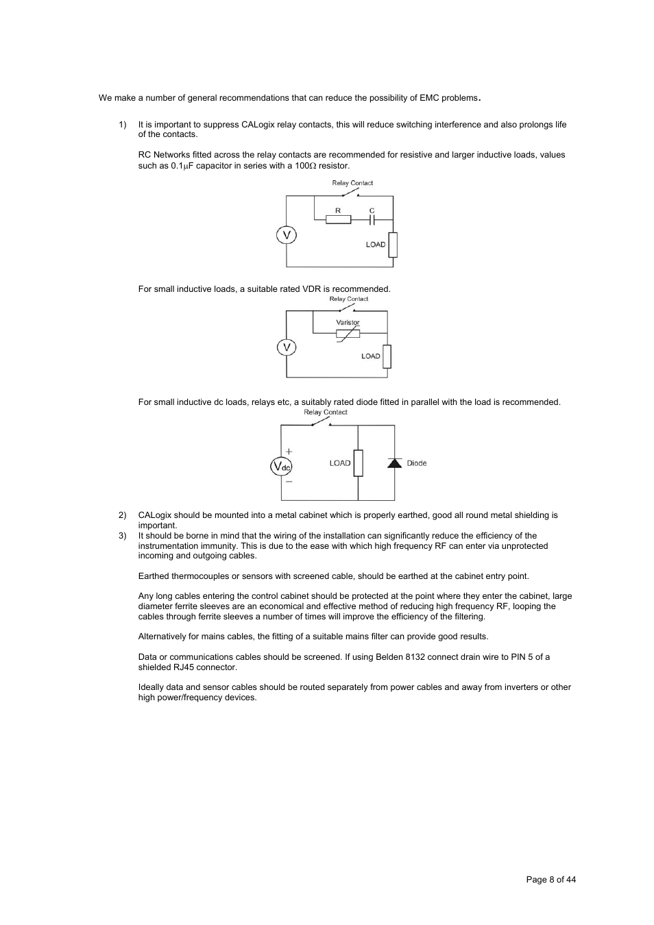 West Control Solutions CALogix User Manual | Page 8 / 44