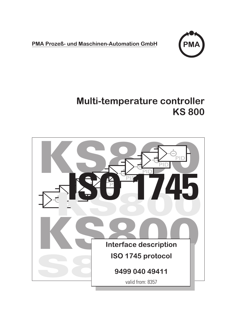 West Control Solutions KS 800 ISO1745 Interface Manual User Manual | 34 pages